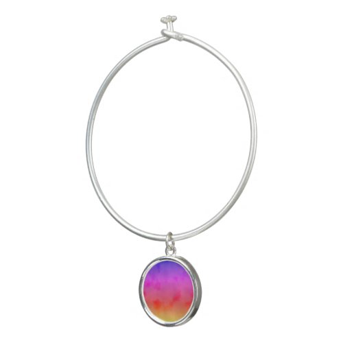 Rainbow Vapor Bangle Bracelet