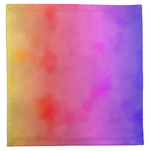 Rainbow Vapor Cloth Napkin