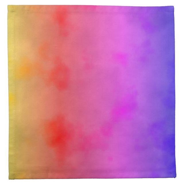 Rainbow Vapor Cloth Napkin (Front)