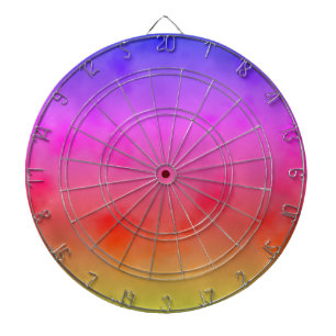 Rainbow Vapor Dart Board