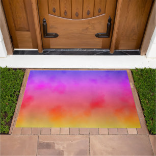 Rainbow Vapor Doormat
