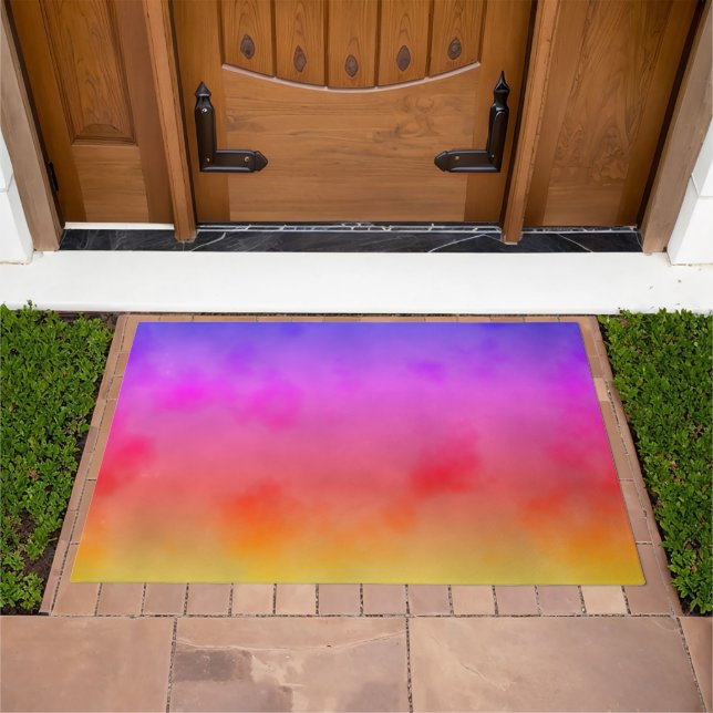 Rainbow Vapor Doormat (Outdoor)