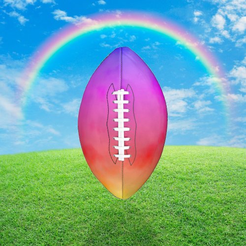 Rainbow Vapor Football