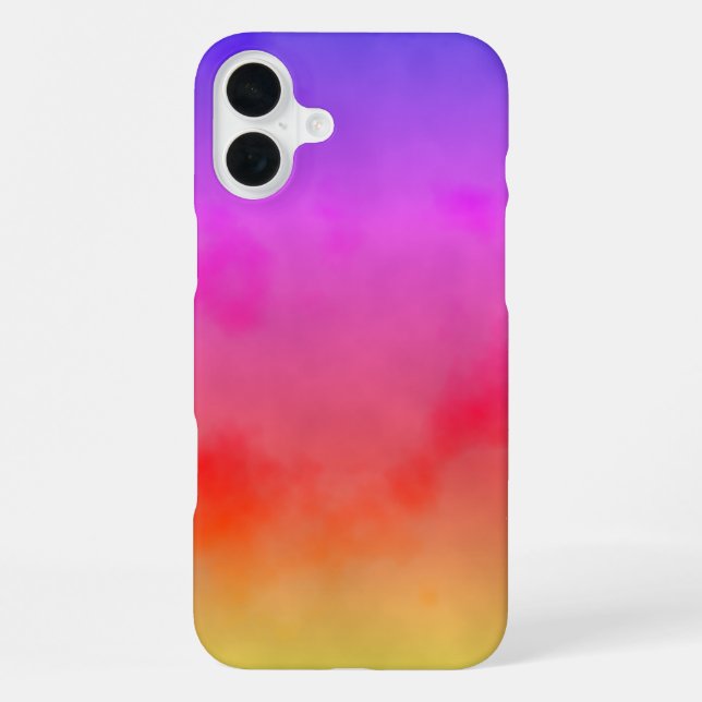 Rainbow Vapor Iphone Case (Back)