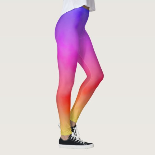 Rainbow Vapor Leggings