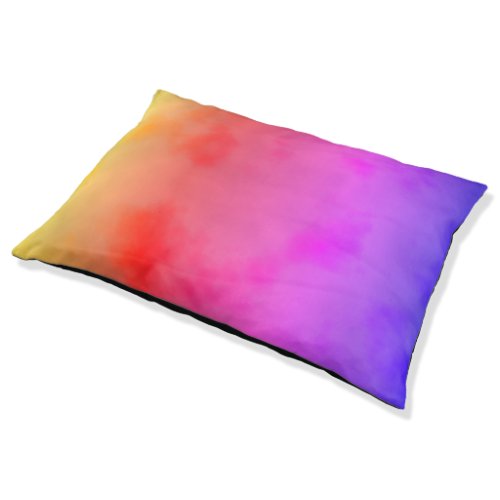 Rainbow Vapor Pet Bed