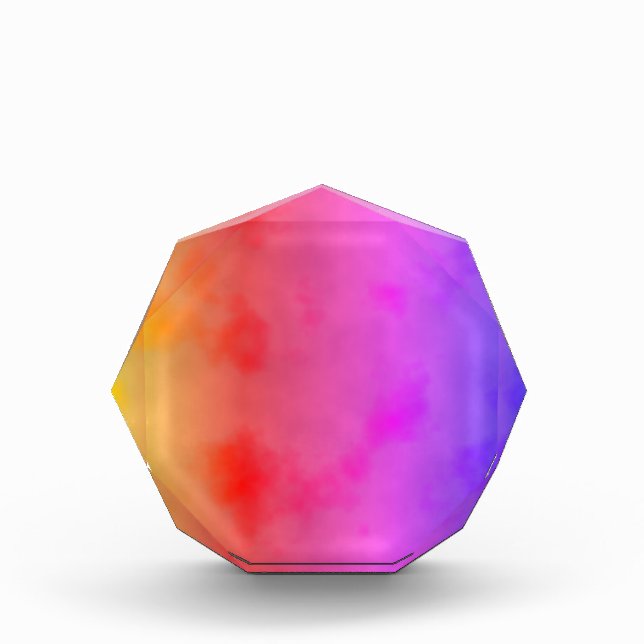 Rainbow Vapor Photo Block (Front)