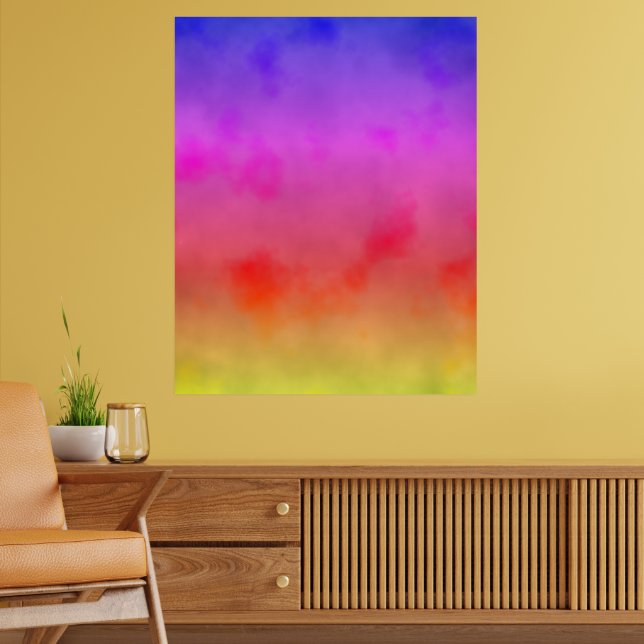 Rainbow Vapor Poster (Living Room 2)