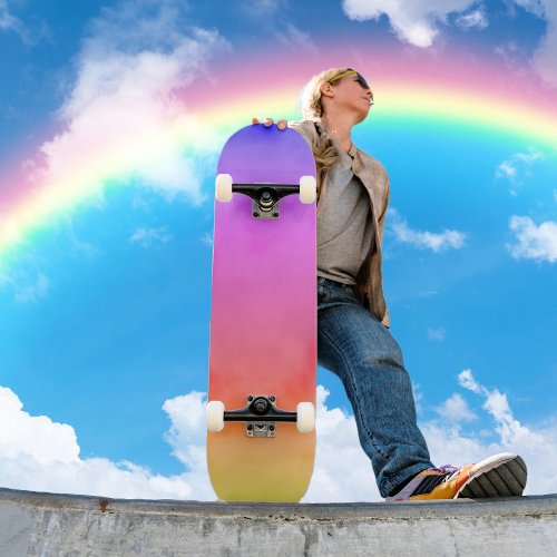 Rainbow Vapor Skateboard