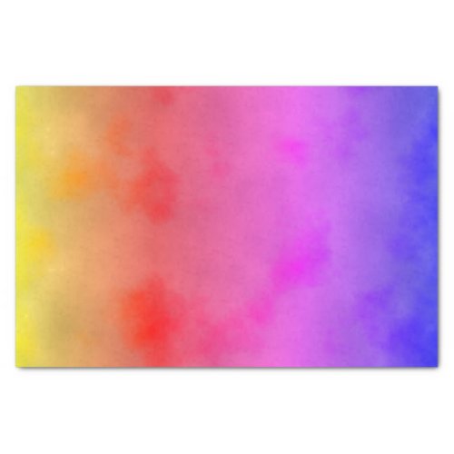 Rainbow Vapor Tissue Paper