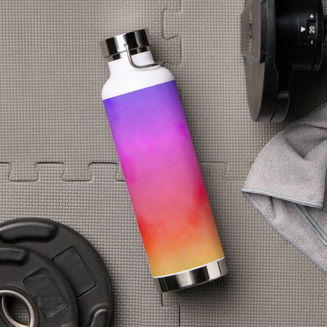 Rainbow Vapor Water Bottle (Gym)
