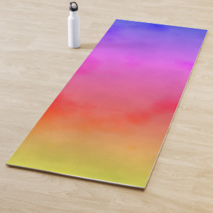 Rainbow Vapor Yoga Mat