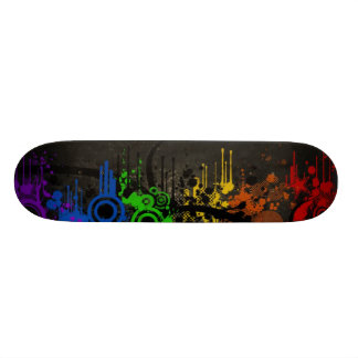 Rainbow Vector Skateboard Deck
