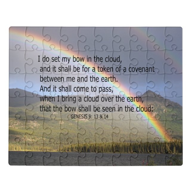 RAINBOW VERSES JIGSAW PUZZLE (Puzzle Horizontal)