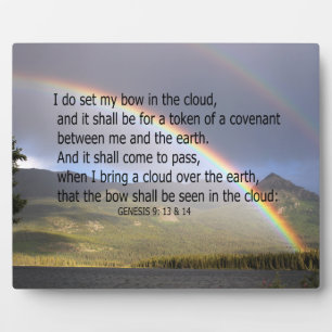 RAINBOW VERSES PLAQUE