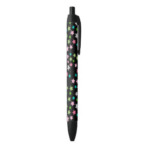 Rainbow Vertical Lines Geometric Pink Green Pen