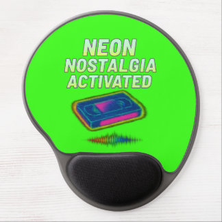 Rainbow VHS Vibes Gel Mouse Pad