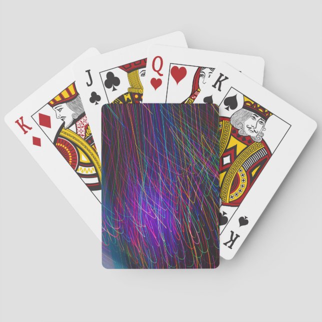 rainbow vibes poker cards (Back)