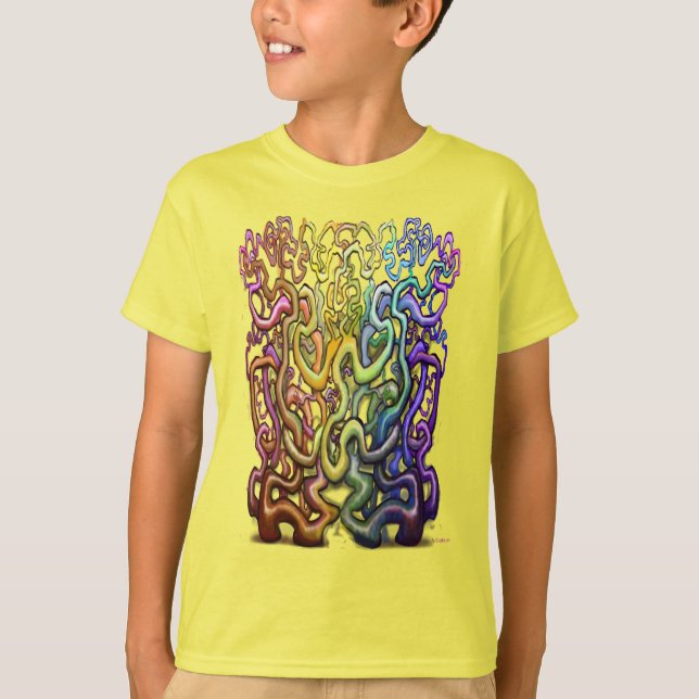 Rainbow Vines T-Shirt (Front)