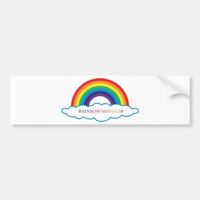 Rainbow Warrior collections Bumper Sticker (Front)