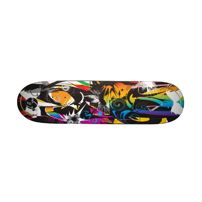 Rainbow Warrior Custom Skateboard