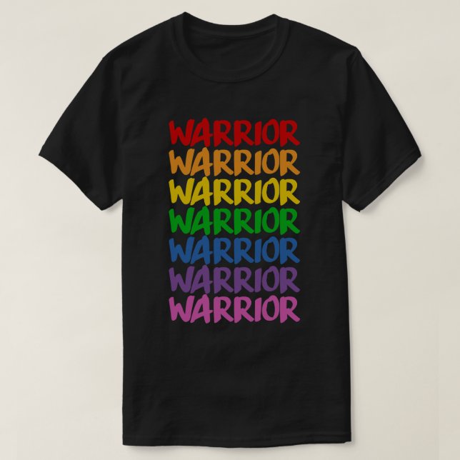 RAINBOW WARRIOR T-Shirt (Design Front)