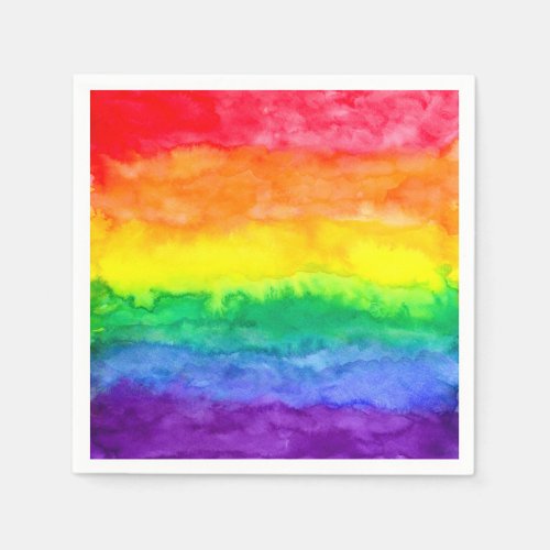 Rainbow Wash Napkins