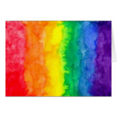 Rainbow Wash Postcard (Front Horizontal)
