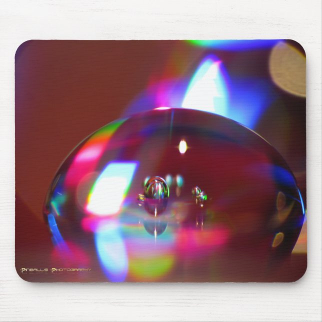 Rainbow Water Drops (Mousepad) Mouse Pad (Front)