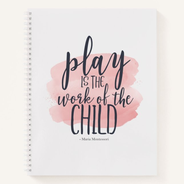 Rainbow Watercolor Homeschool Education Quote Note Notebook (Front)