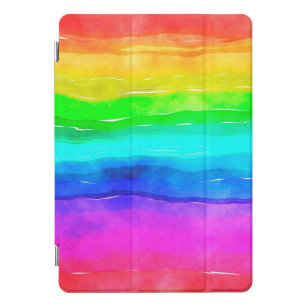 Rainbow Watercolor iPad Pro Cover