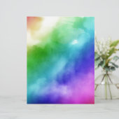 Rainbow Watercolors (Standing Front)