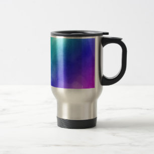 Rainbow Watercolors Travel Mug