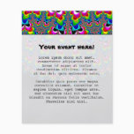 Rainbow Waterfall - Fractal Art Flyer