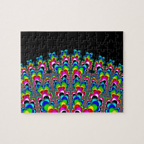 Rainbow Waterfall _ Fractal Art Jigsaw Puzzle
