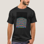 Rainbow Waterfall - Fractal Art T-Shirt