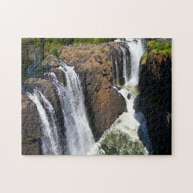 Rainbow Waterfalls Paterson New Jersey. Jigsaw Puzzle (Horizontal)