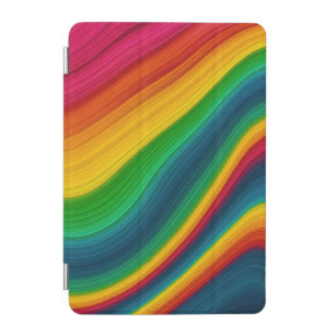 Rainbow Wave iPad Smart Cover 10.5