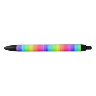 Rainbow Wavy Wave Gradual Pastel Color Pen