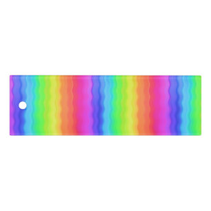 Rainbow Wavy Wave Gradual Pastel Color Ruler