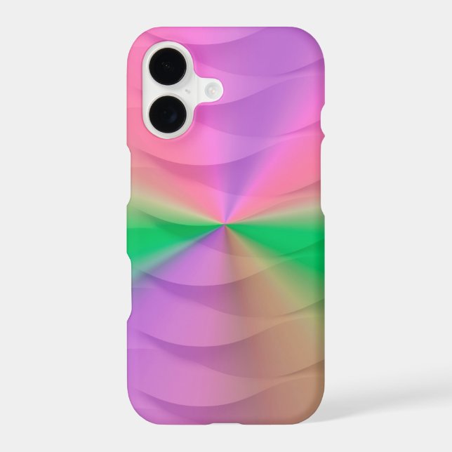 Rainbow Weave Spectrum Case-Mate iPhone Case (Back)