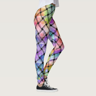 Rainbow Weaved Tights -