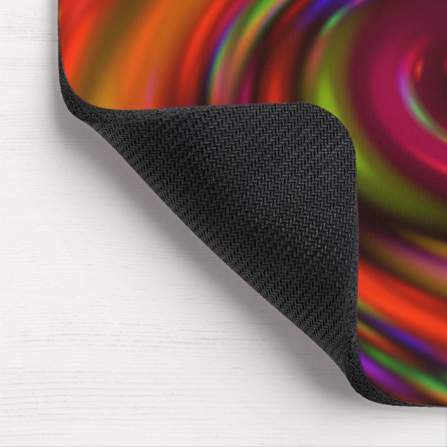 "Rainbow Whirlpool" Art Mousepad (Corner)