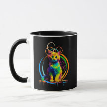 Rainbow Whiskers A Multicolor Cat Dream