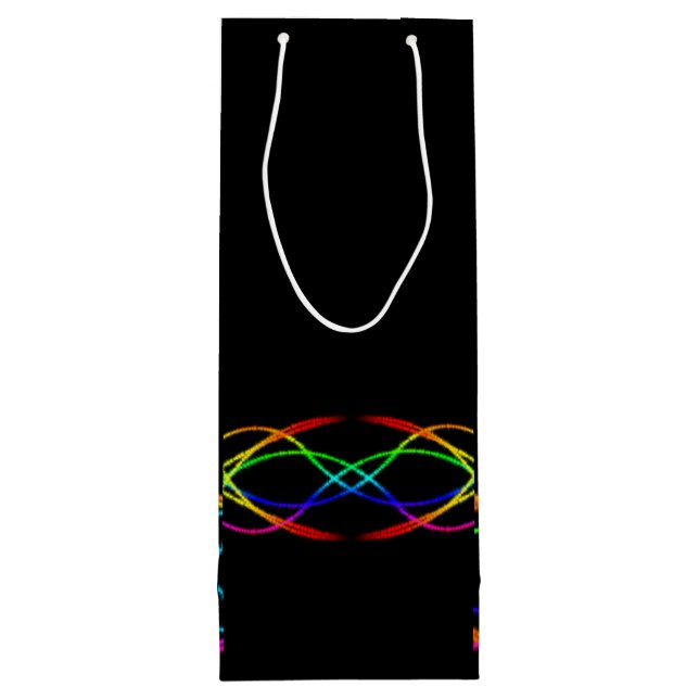 Rainbow Wine Gift Bag (Back)