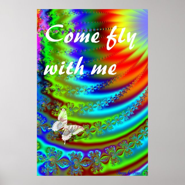 Rainbow Wings Poster (Front)