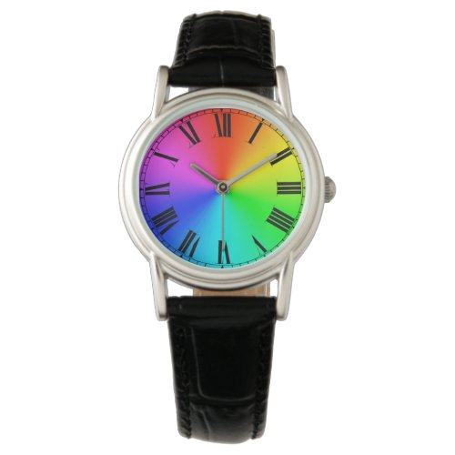 Rainbow with Roman dial Watch