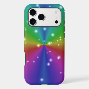 Rainbow with Stars iPhone 17 Pro Max Case