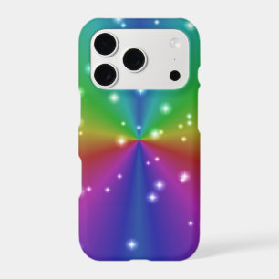Rainbow with Stars iPhone 17 Pro Case