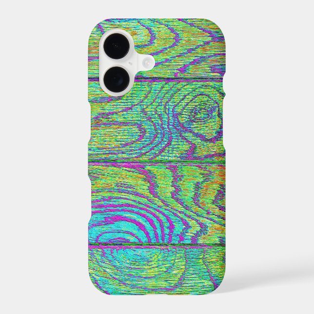 Rainbow Wood Flooring Case-Mate iPhone Case (Back)